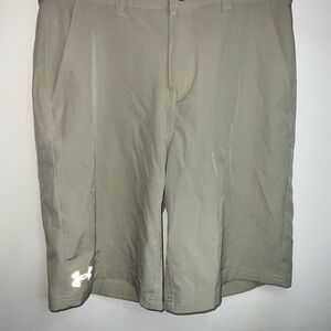 Under Armour Boys Tan Shorts
